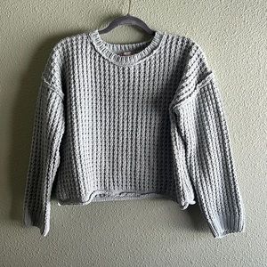 Chunky knit sweater
